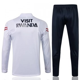Paris Saint-Germain Børn Sweatshirt Dragt 2022-23 Hvid Kvart-Zip